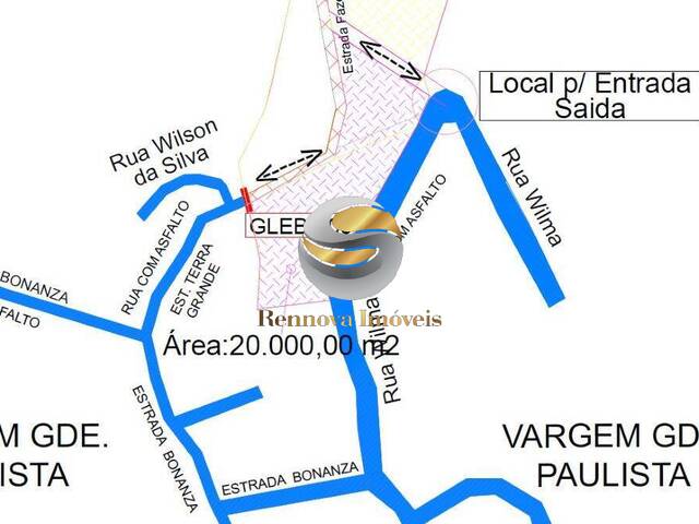 #9546 - Área para Venda em Vargem Grande Paulista - SP - 1