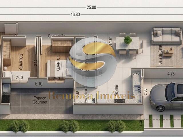 Casa Terrea em Condominio para Venda em Cotia - 2