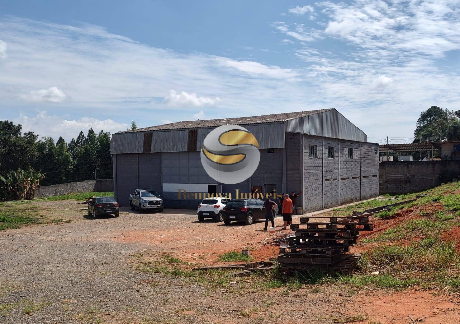 Depósito-Galpão, 500 m² - Foto 1