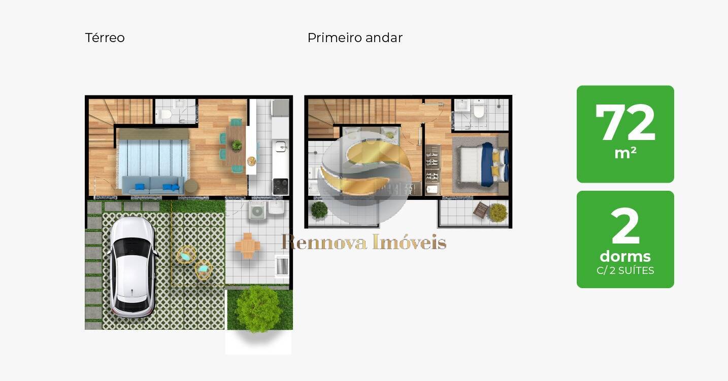 Casa de Condomínio, 2 quartos - Foto 27