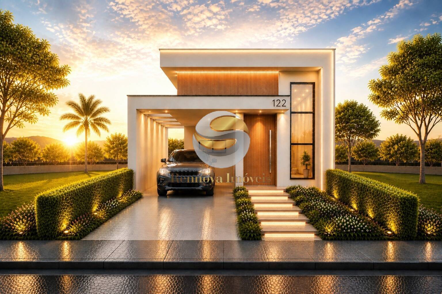 Casa, 3 quartos, 108 m² - Foto 1