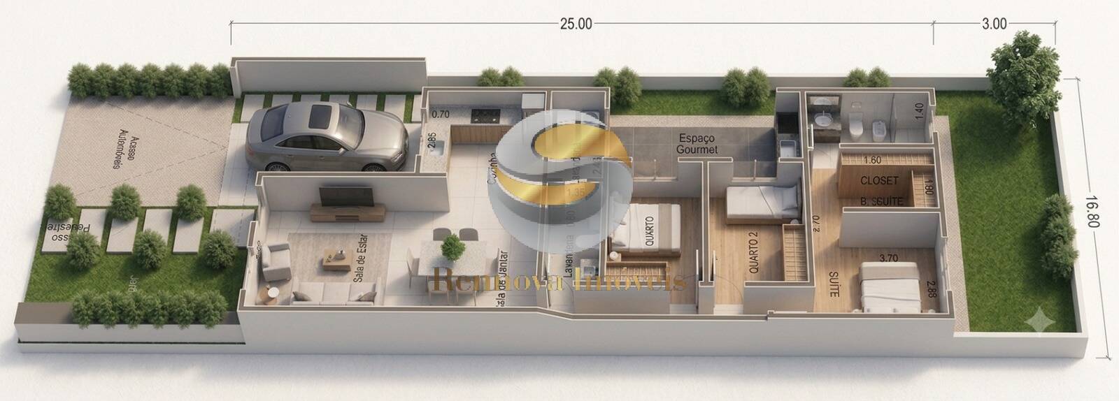 Casa, 3 quartos, 108 m² - Foto 4